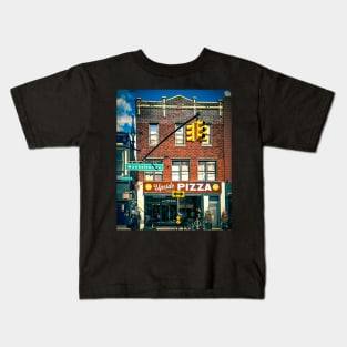 Manhattan Avenue Greenpoint Brooklyn NYC Kids T-Shirt